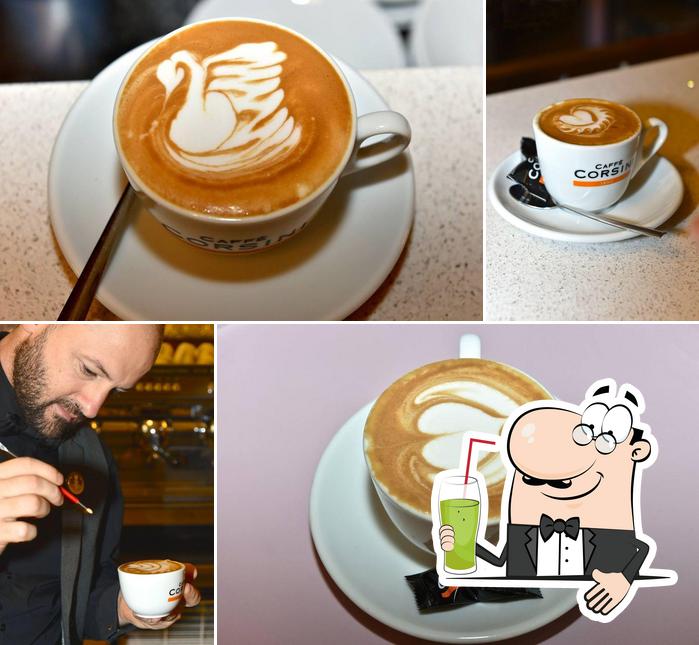 Dolcenero Caffè serve un'ampia selezione di cose da bere