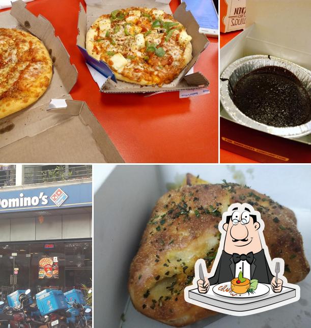 Food at Domino's Pizza