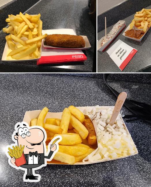 Commandez des pommes frites à FEBO Amsterdam - Reguliersbreestraat