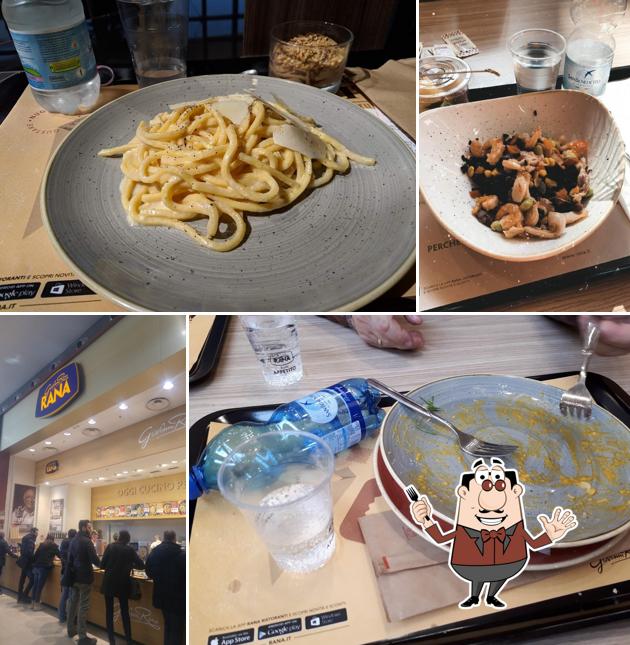Cibo al Ristorante Giovanni Rana Adigeo