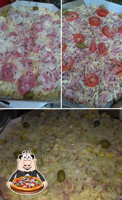 Experimente pizza no Empório São Benedito