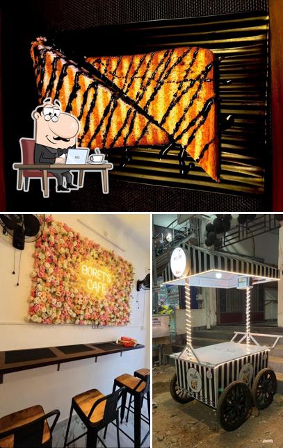 The interior of GORET’S CAFE & ROOFTOP
