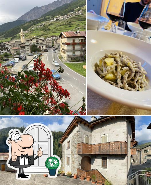 La foto della esterno e interni di Trattoria Bar Compagnoni