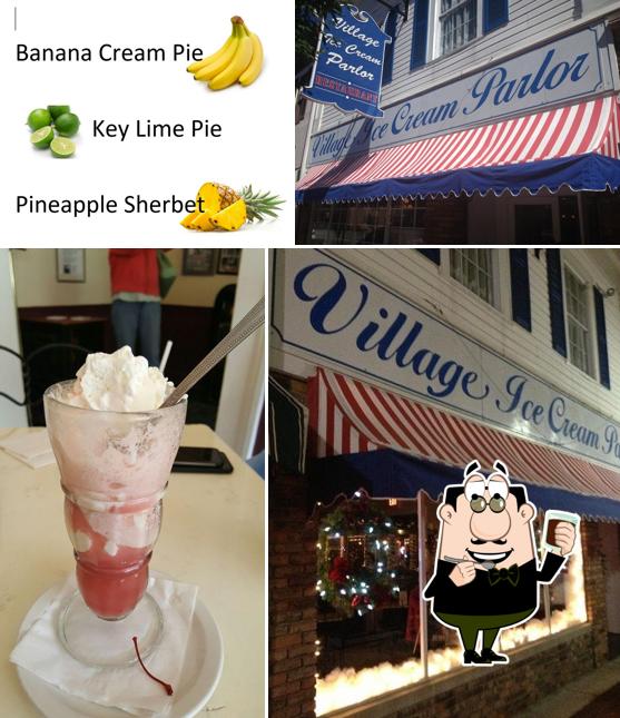 Enjoy a beverage at The Village Parlor