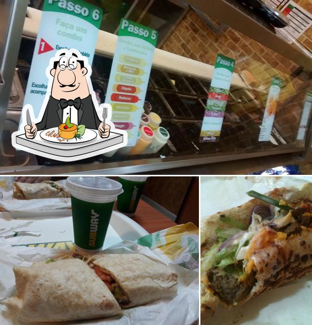 Comida em Subway