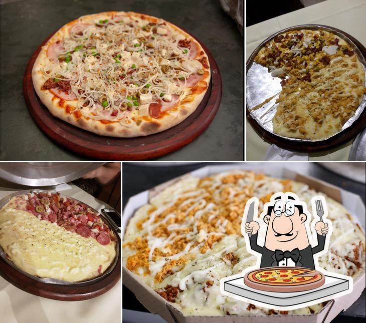 Experimente pizza no Tropical Pizzaria e Restaurante