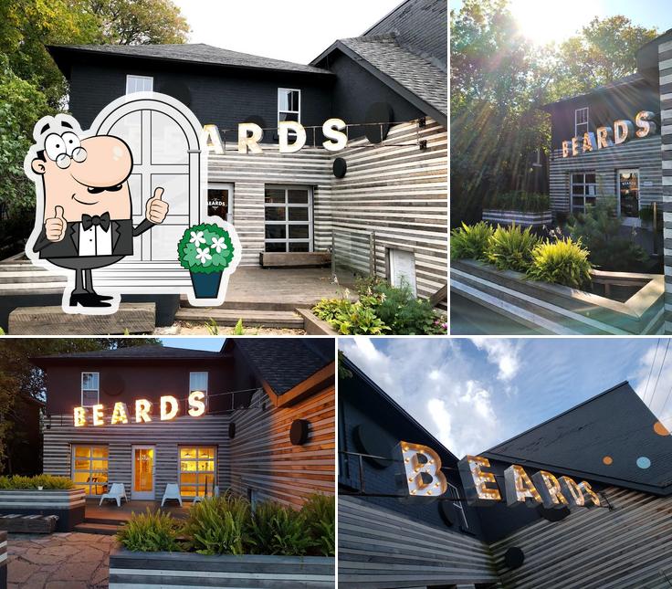 The exterior of Beard's Coffee Bar And Bakery