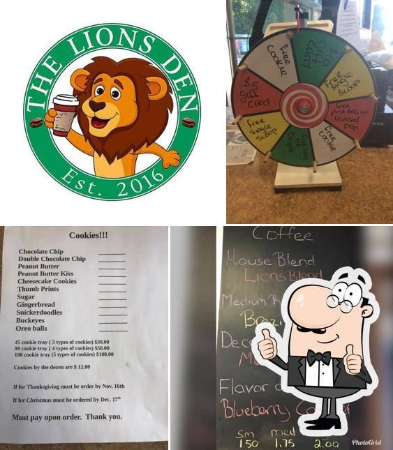 Lions Den Cafe and Deli in Cuddy - Restaurant menu and reviews