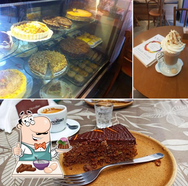 Piccolino Café serve uma seleção de pratos doces