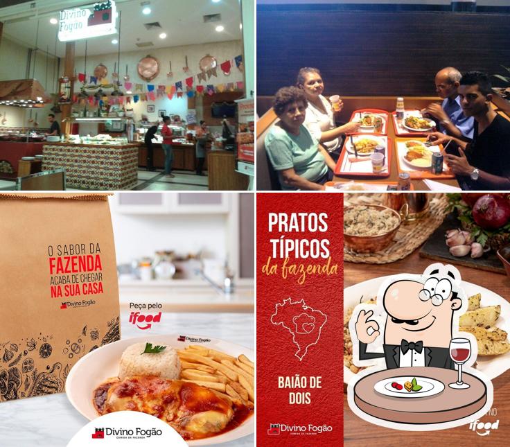 A imagem do Divino Fogão - Shopping Parque Balneário’s comida e interior