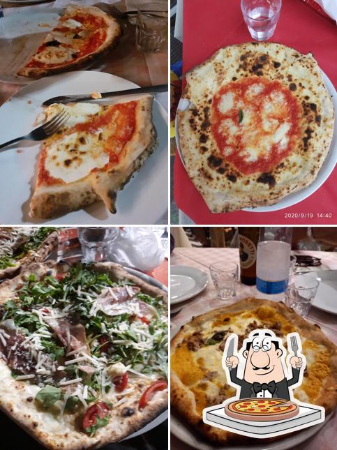 Bei Pizzeria e Trattoria Partenopea di Alfredo Nocerino &C. könnt ihr Pizza kosten 