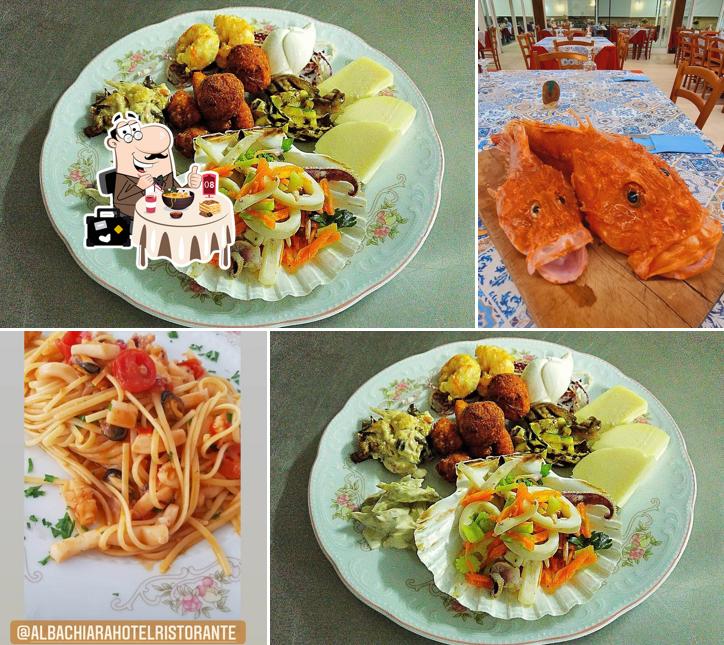 Platti al Hotel Ristorante Alba Chiara Sant'Andrea