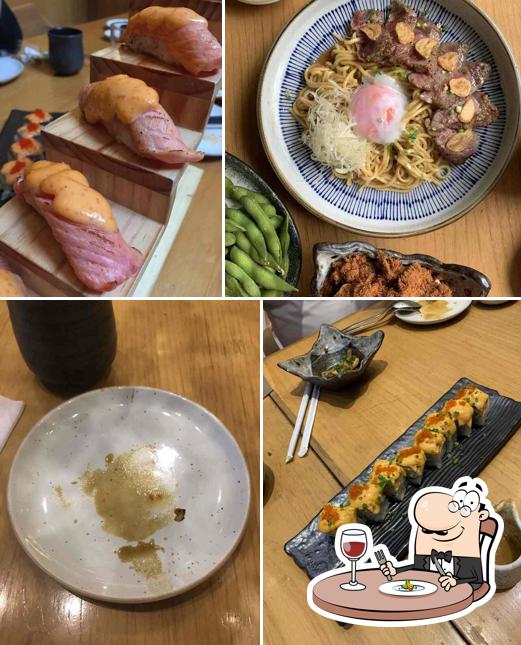 Meals at Sushi Hiro Senopati