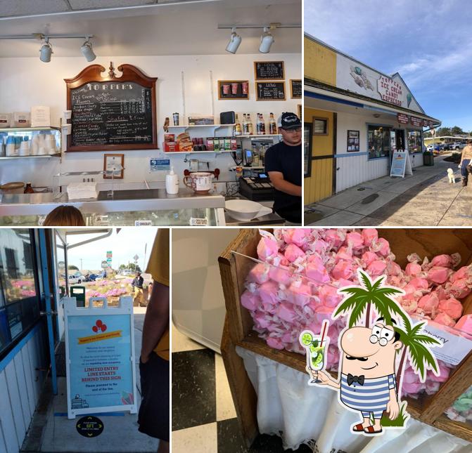 Toppers Ice Cream and Candy in Yachats Restaurant menu and reviews
