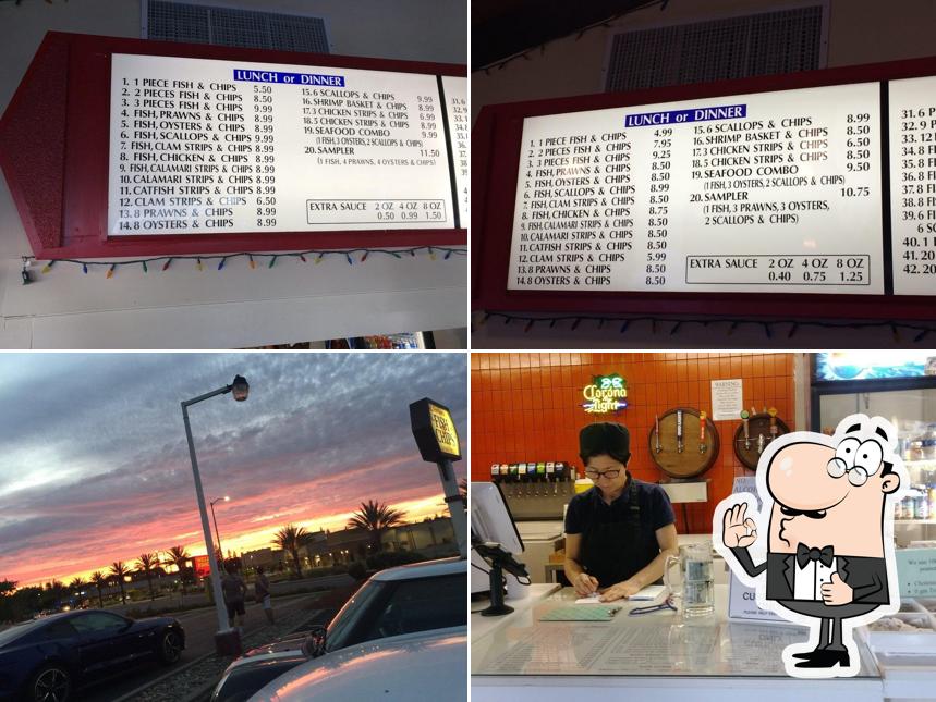 Anchors Fish & Chips in Roseville Restaurant menu and reviews