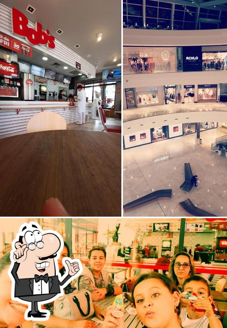 O interior do Bob's