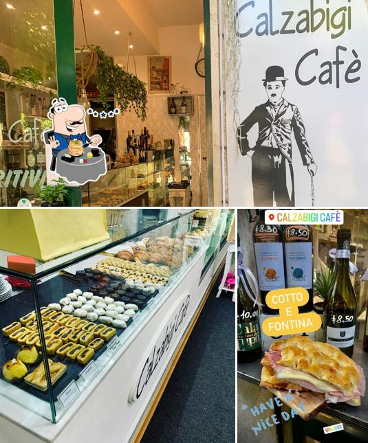 Dai un’occhiata alla foto che presenta la cibo e esterno di Calzabigi Cafè