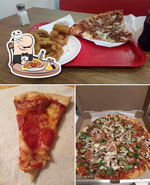 Pick pizza at Family Pizza Inc