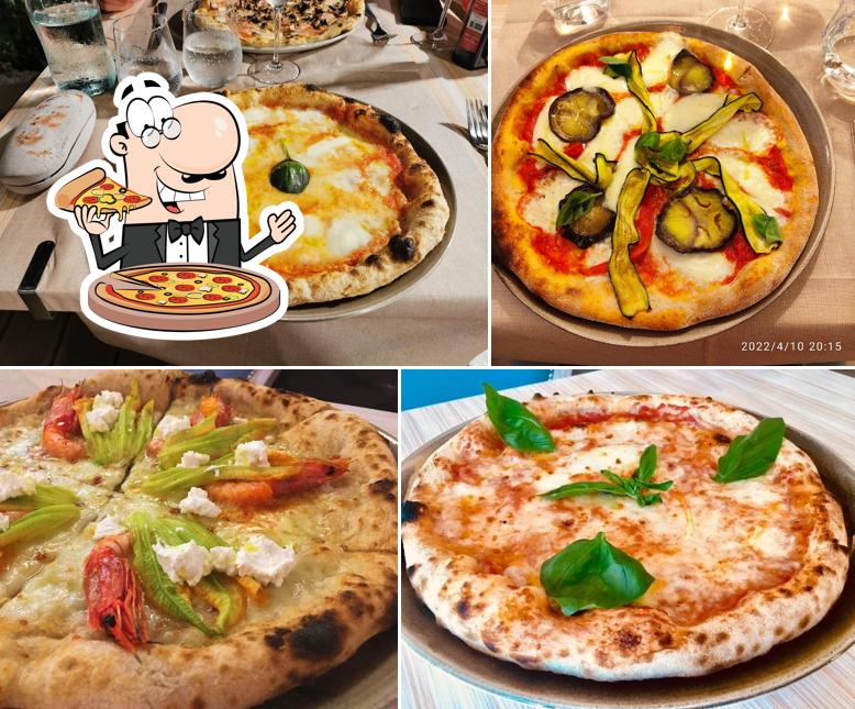 Prenditi tra le molte varianti di pizza