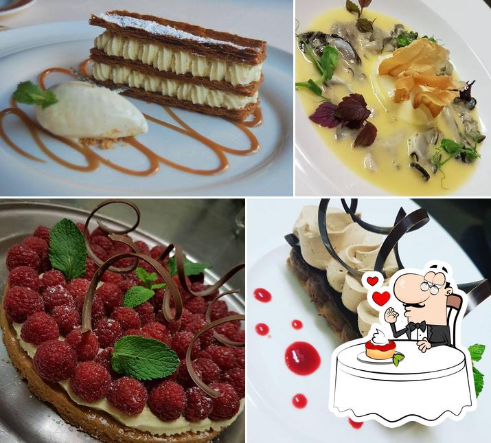 Auberge d'Auvers Galant propose un nombre de desserts