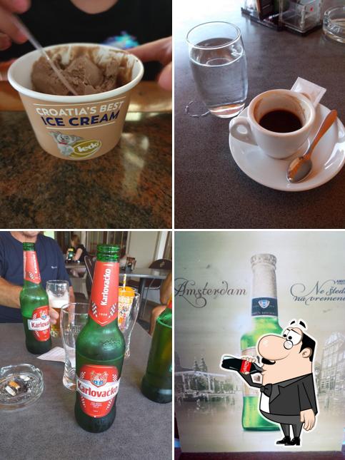 Tra le varie cose da Caffe i pizzeria Rendulić si possono trovare la bevanda e cibo