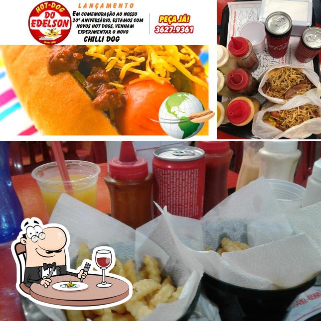 Comida em Hot Dog Do Edelson