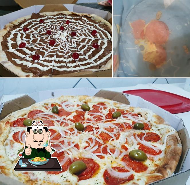 Comida em King Pizza's Bauru