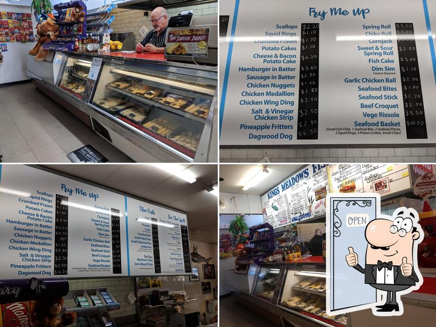 Kings Meadows Seafood in Kings Meadows Restaurant menu and reviews
