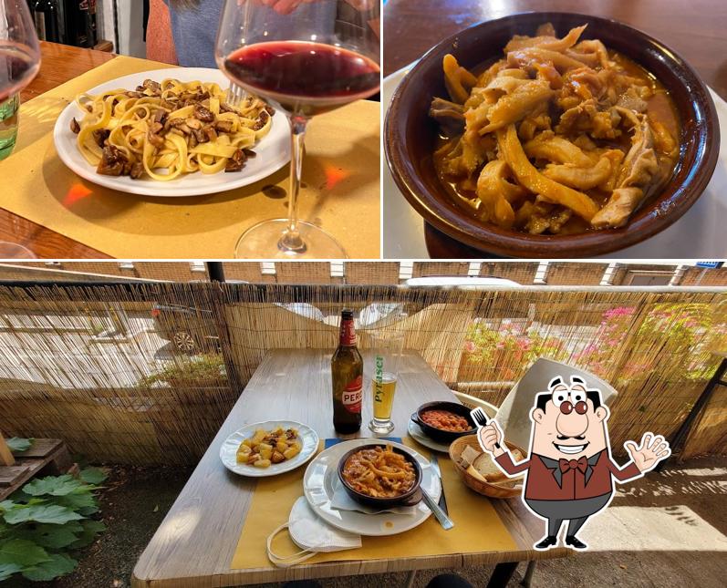 Cibo al Osteria Enoteca Sotto Le Fonti