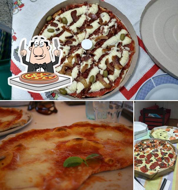 Experimente pizza no Piazza Milano Pizzaria Premium