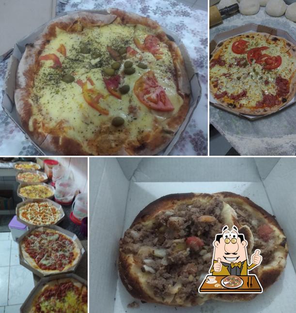 Consiga pizza no Pizzaria e Esfiharia Veneza