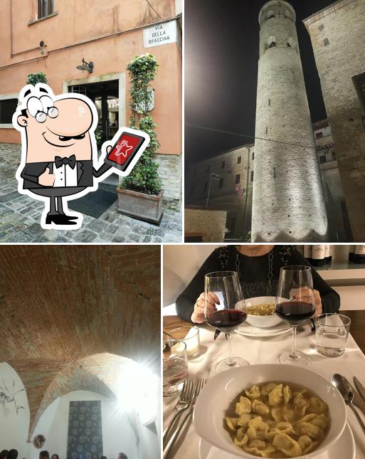 Gli esterni di Trattoria Il Cacciatore