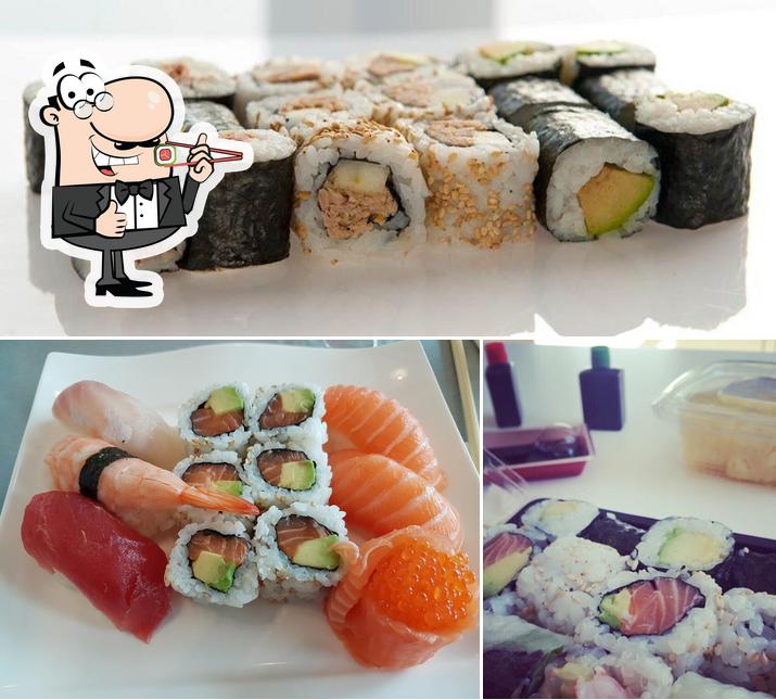 Choisissez de nombreuses options de sushi