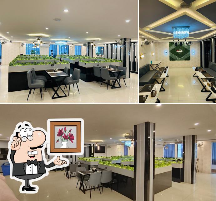 Take a seat at one of the tables at The Imperial Spices