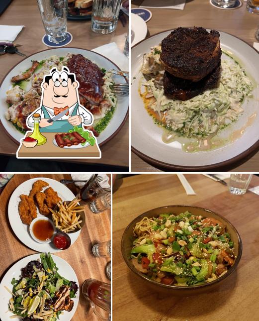 Côtes levées de dos à Earls Kitchen + Bar