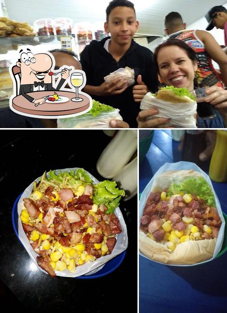 Comida em Big Lanches