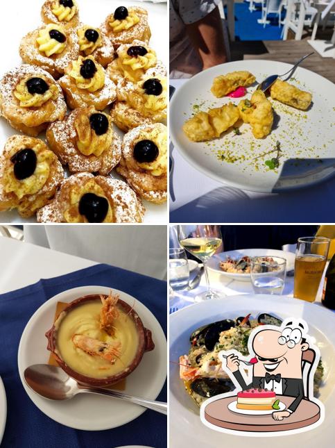 Osteria del Porto propose une sélection de desserts