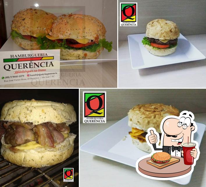 Experimente um hambúrguer no Hamburgueria Querencia