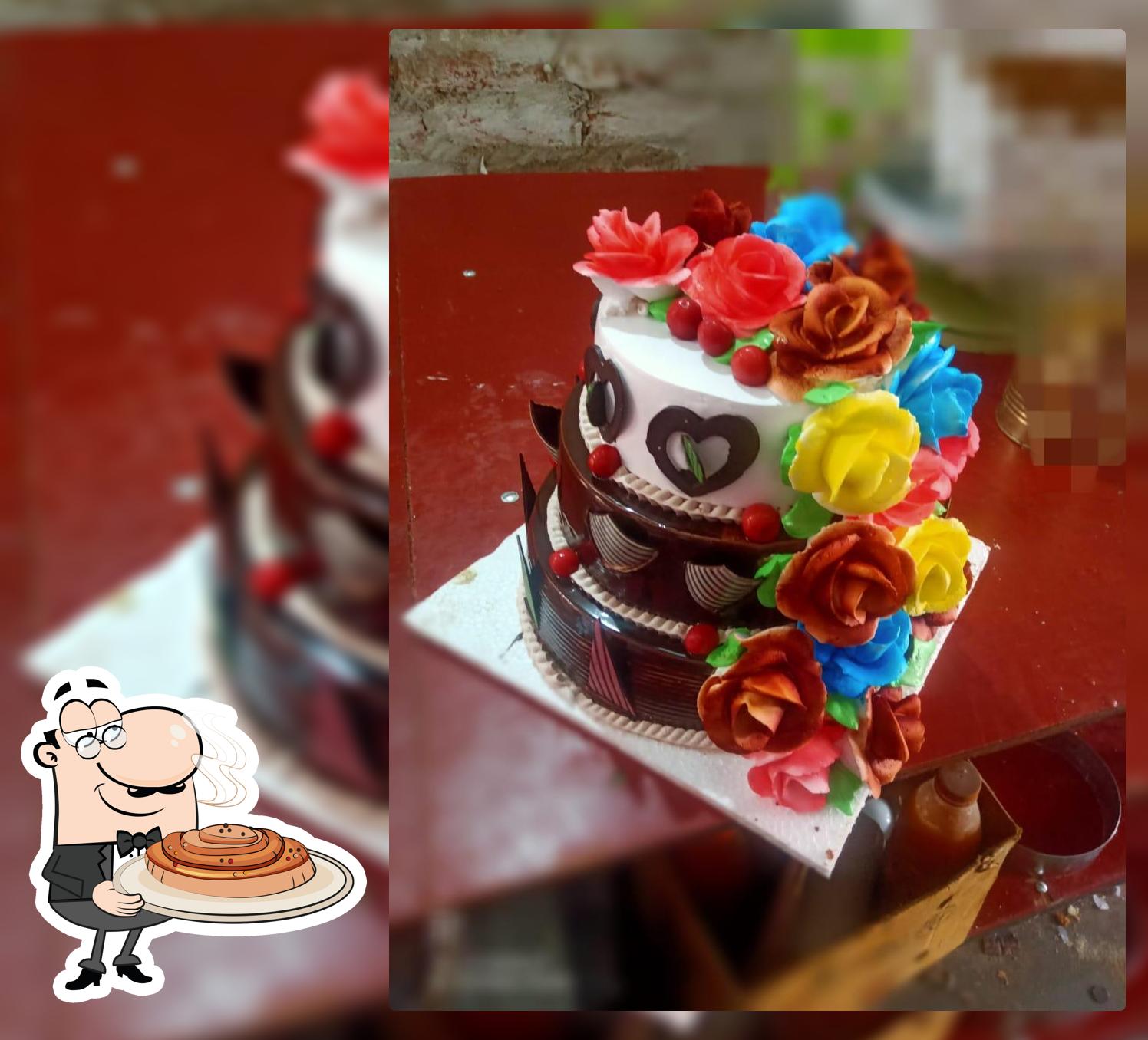 Lucky happy cake