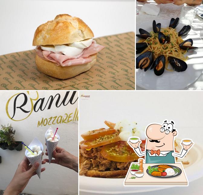 Сэндвич с рваной свининой в "Ranucci Sant'Angelo"