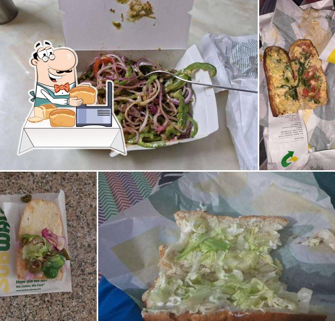 Garlic bread at Subway