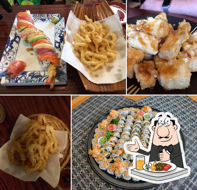 Food at Wasabi & Teriyaki