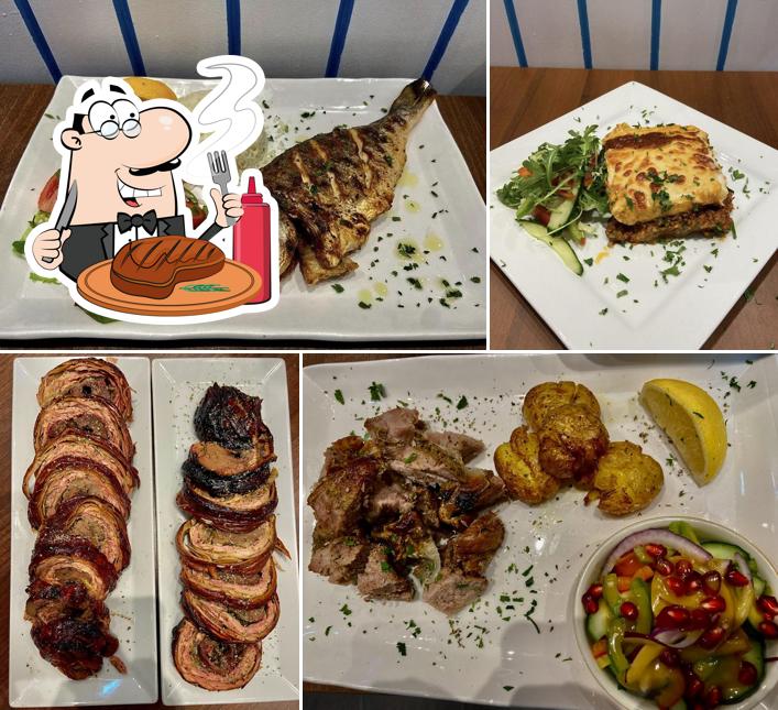 Greek Cook & Grill provides meat dishes