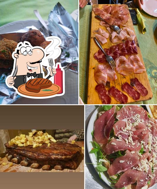 Choisissez des plats à base de viande à Ristorante- Pizzeria "La Tavernetta"