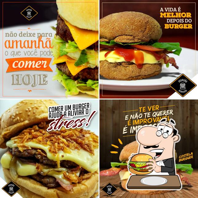 Hambúrguer em Invasao Burguer