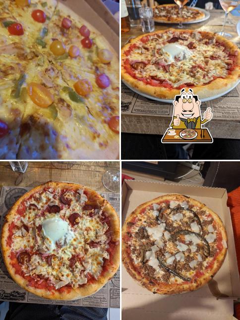 Essayez des pizzas à Reno'mets bar resto pizzeria