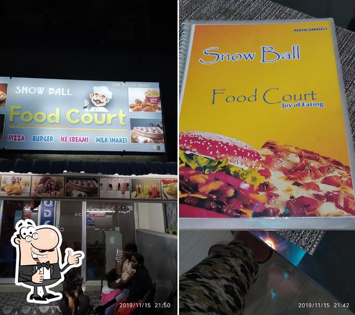 Snow ball food court