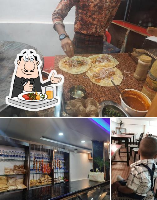 Among different things one can find food and interior at Royal Biryani