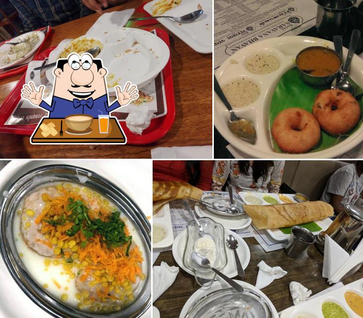 Meals at Hotel Saravana Bhavan