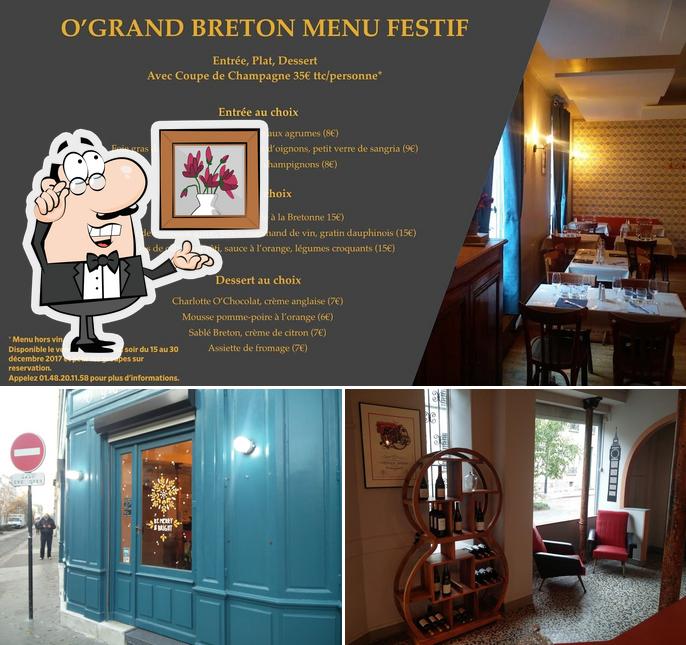 L'intérieur de O'Grand Breton